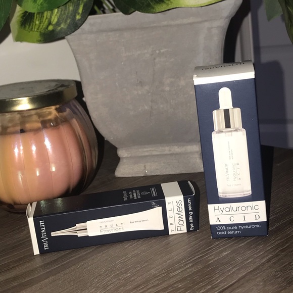 TruVitality Skincare Set Of Trvitaliti Hyaluronic Acid Eye Lift